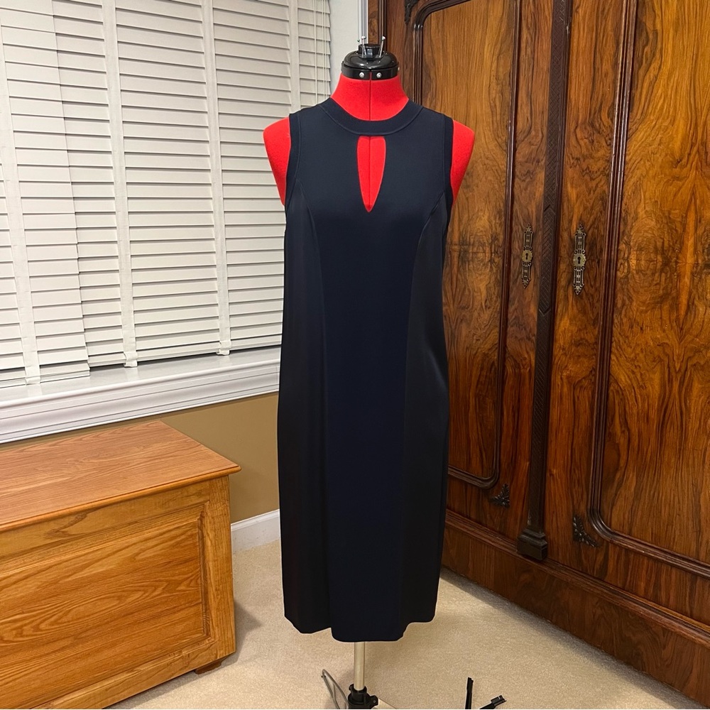 Rag & Bone Acetate Knit Keyhole Neckline Dress - size S